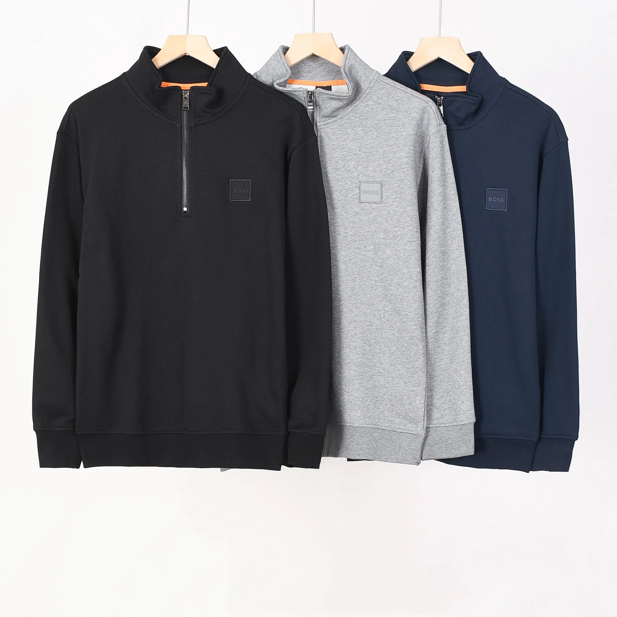 P210 Color: Black Gray Royal Blue Size: M-XXL Fabric: 350g cotton terry